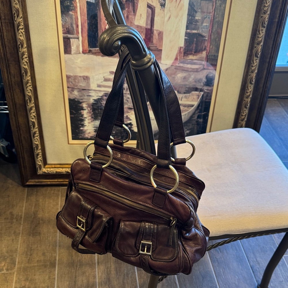 Elegant Brown Shoulder Bag